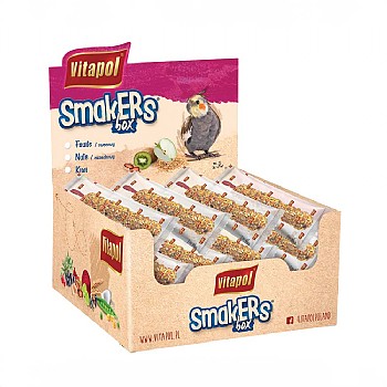 Box of 12 Vitapol Smakers Cockatiel Treat Sticks - Fruit