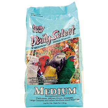 Pretty Bird Daily Select Medium 3lb Complete Parrot Food