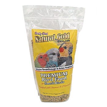 Pretty Bird Pretty Bird Natural Gold Small Parrot Food 1.5lb