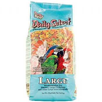 Pretty Bird Daily Select Large 8lb Complete Parrot Food