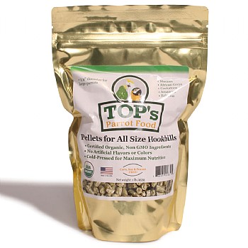 TOPS TOP`s Organic Parrot Food - Large Pellets