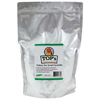 TOP`s Organic Parrot Food Small Pellets 3lb