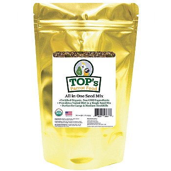 TOPS TOP`s All-in-One Parrot Seed and Soaking Mix