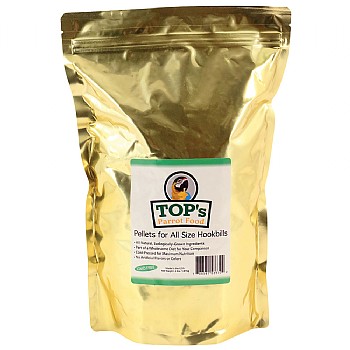 TOP`s Organic Parrot Food Large Pellets 4lb