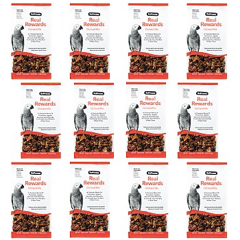 ZuPreem Real Rewards 6oz Orchard Mix Large Parrot Treat Case of 12