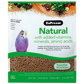 ZuPreem Natural Budgie - 2.25lb