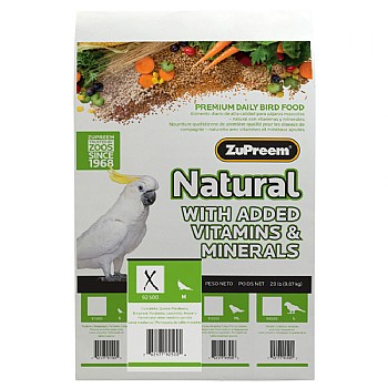 ZuPreem Natural Cockatiel Food - 20lb