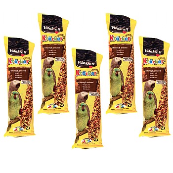 Vitakraft Parrot Treat Sticks Honey and Aniseed Case of 5