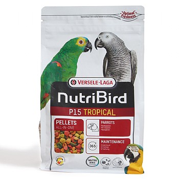 NutriBird P15 Tropical Maintenance 1kg Complete Diet