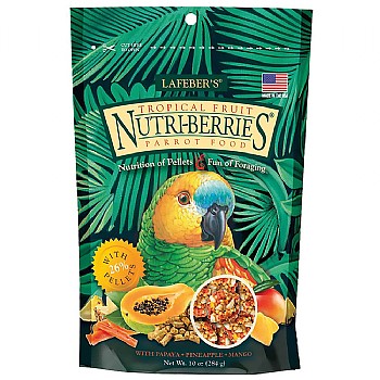 Lafeber NutriBerries Tropical Fruit 284g Parrot