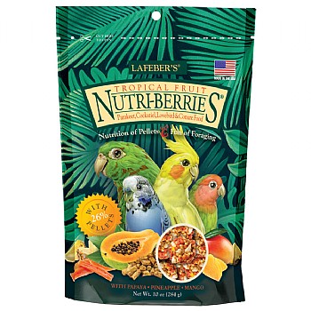 Lafeber NutriBerries Tropical Fruit Cockatiel - 284g