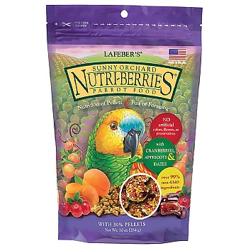 Lafeber NutriBerries Sunny Orchard Parrot - 284g