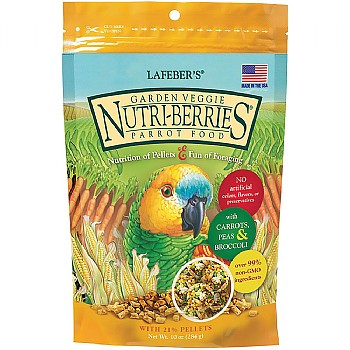 Lafeber NutriBerries Garden Veggie Parrot - 284g