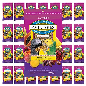Lafeber Fruit Delight AviCakes-  227g - Case of 50