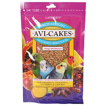 Lafeber Fruit Delight AviCakes Cockatiel and Budgie Treat 227g