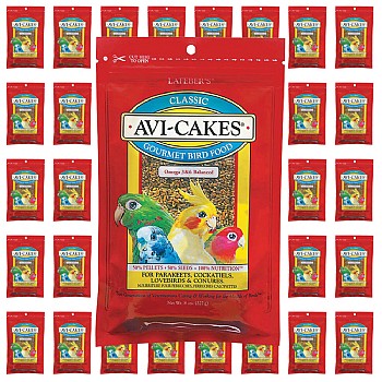 Lafeber Original AviCakes Cockatiel and Budgie Treat 230g Case of 50