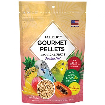 Lafeber Gourmet Pellets Tropical Fruit 567g Budgie Food