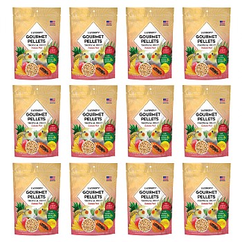 Lafeber Gourmet Pellets Tropical Fruit 567g Cockatiel Case of 12