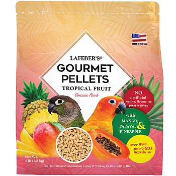 Lafeber Gourmet Pellets Tropical Fruit 1.8kg Complete Conure Food