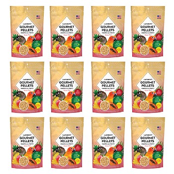 Lafeber Gourmet Pellets Tropical Fruit 567g Conure Case of 12
