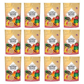 Lafeber Gourmet Pellets Tropical Fruit 567g Conure Case of 12