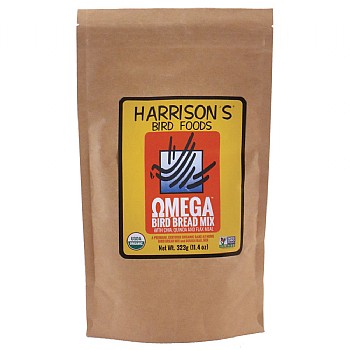 Harrison`s Bird Bread Mix Omega Organic Parrot Treat