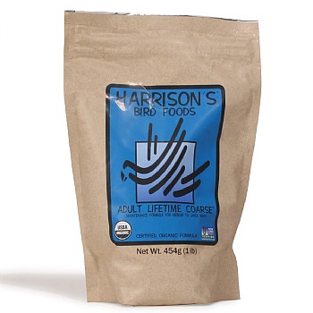 Harrisons Harrison`s Adult Lifetime Coarse 1lb Organic Parrot Food
