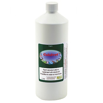 Calcivet 1 Litre Liquid Calcium and D3 Bird Supplement