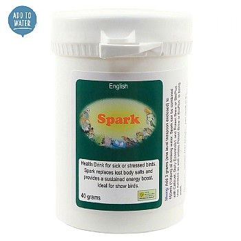 Spark Tonic 40g Energy Boosting Bird Supplement