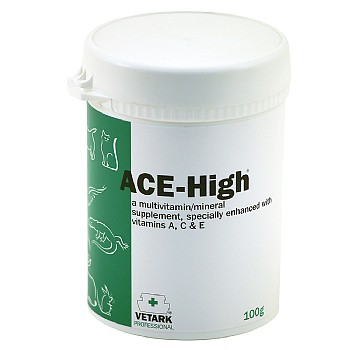 ACE High Powdered Vitamin Supplement for Birds 100g