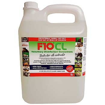 F10 CL Veterinary Disinfectant 5 Litre