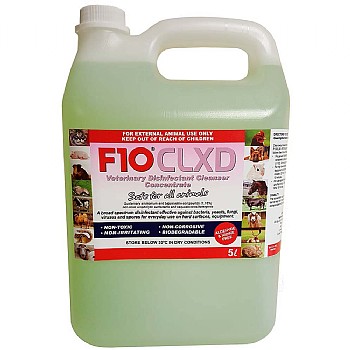 F10 F10 CLXD Avian Disinfectant Cleanser 5 Litre