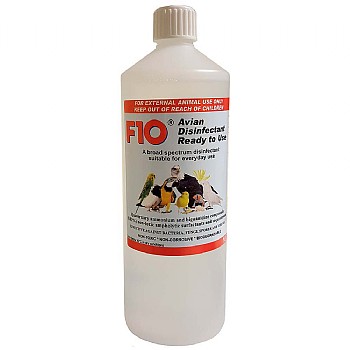 F10 Avian Disinfectant RTU Refill (No Spray Top) - 1 Litre