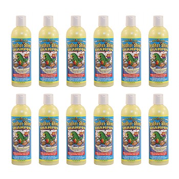 Feather Shine Pet and Parrot Shampoo 17oz Case of 12