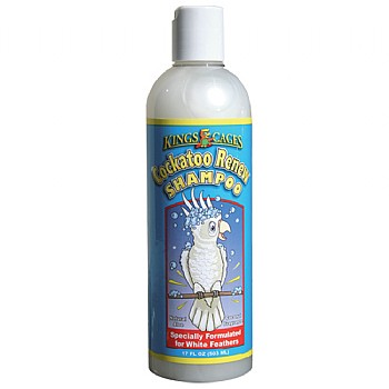 Kings Cages King`s Bright and White Cockatoo Renew Shampoo 17oz