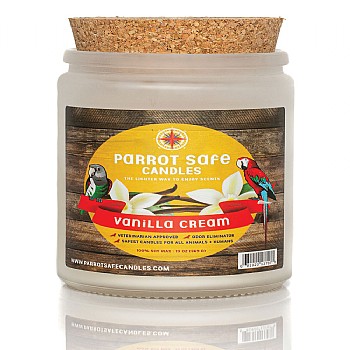 Parrot Safe Candles Vanilla Cream