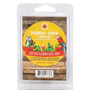 Parrot_Safe_Candles Parrot Safe Wax Melts - Cactus Flower & Jade