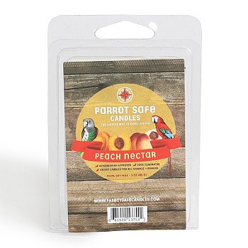 Parrot Safe Wax Melts - Peach Nectar