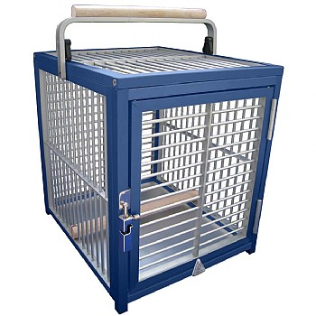 King`s Cages Aluminium Parrot Travel Cage - Small