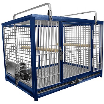 King`s Cages Aluminium Parrot Travel Cage - Large - Alternative Image 1