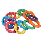 Coloured Willow Rings Woven Chew Toy for Parrots Pack of 12