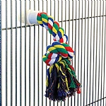 Cotton Rope Parrot Preening Toy - Large