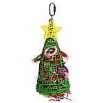 Vine Christmas Tree Parrot Toy