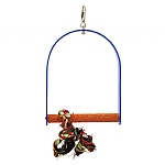 Nail Trimming Arch Swing Parrot Perch - Large