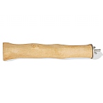 Coffee Wood Straight Parrot Perch Small