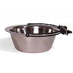 Stainless Steel Secura Coop Cup Parrot Bowl 600ml