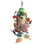 Coco Barrel Go Round Parrot Toy - Large