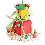 Sombrero Stack Parrot Toy - Large