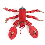 Jimmy the Lobster Play Perch Parrot Toy