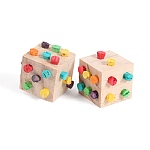 Dice Play Parrot Foot Toys - Pack of 2